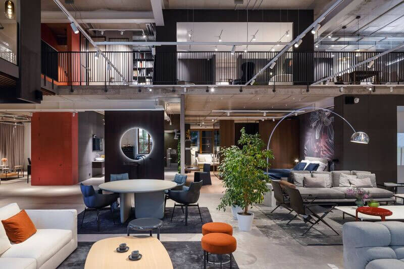 nguyên lý thiết kế showroom Pendecor