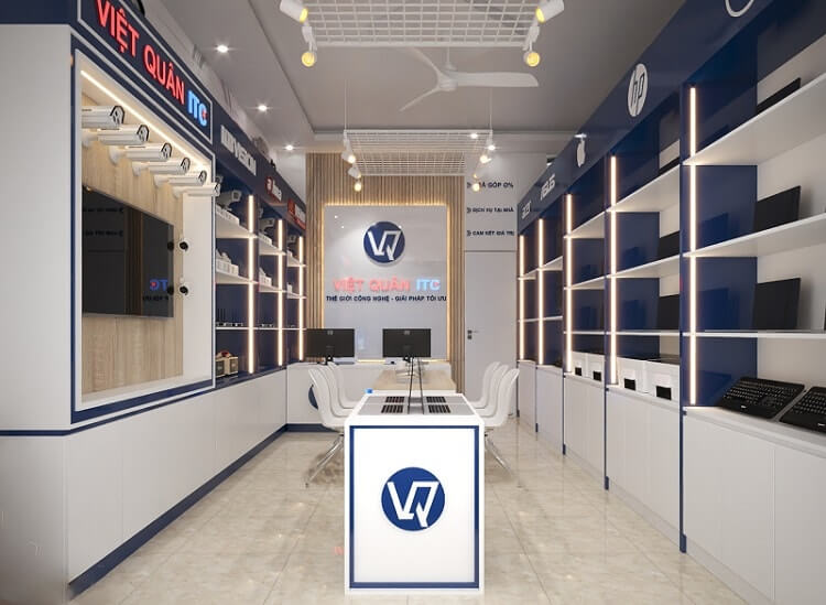 nội thất showroom đẹp Pendecor