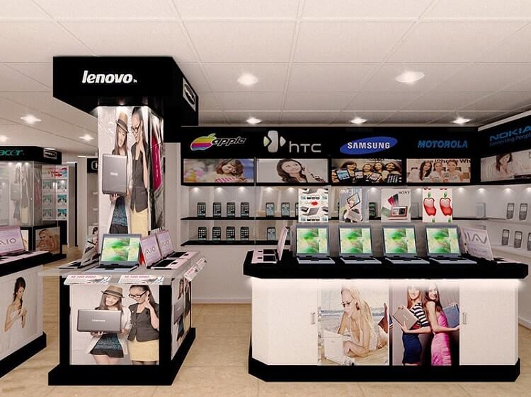 phong cách thiết kế showroom Pendecor