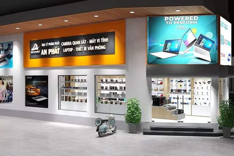 thi cong showroom Pendecor