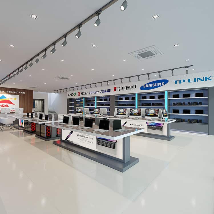 thiet ke showroom Pendecor