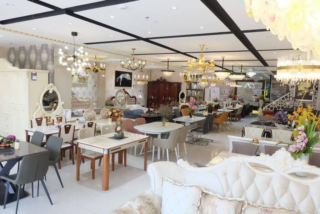 thi công nội thất showroom Pendecor