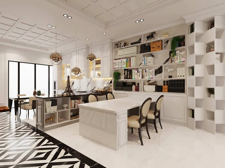 báo giá thiết kế showroom Pendecor