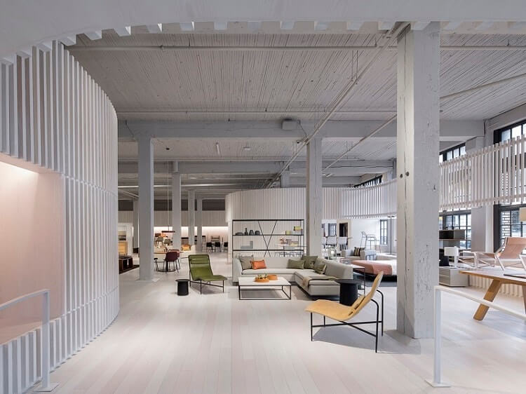 chi phí thiết kế showroom Pendecor