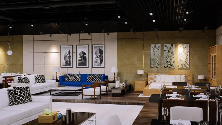 các mẫu showroom đẹp Pendecor