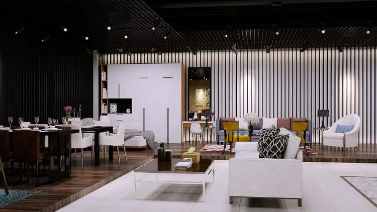 cách trang trí showroom nội thất Pendecor