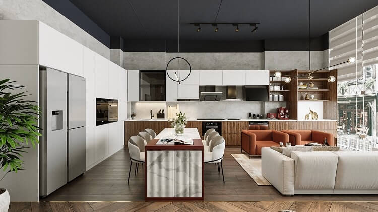 công ty thiết kế showroom Pendecor