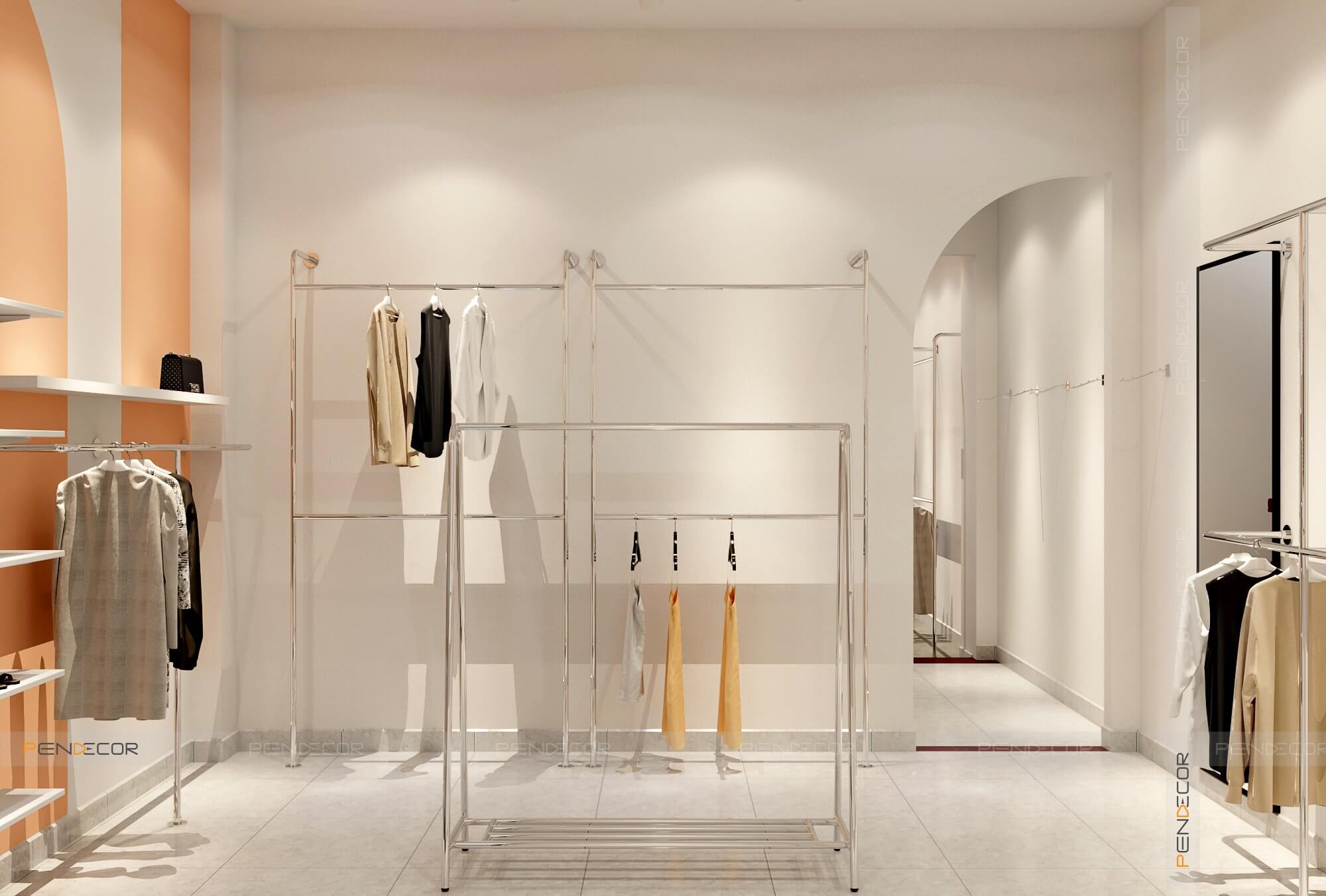 Thiết Kế Shop Thời Trang Nữ Trà My Boutique