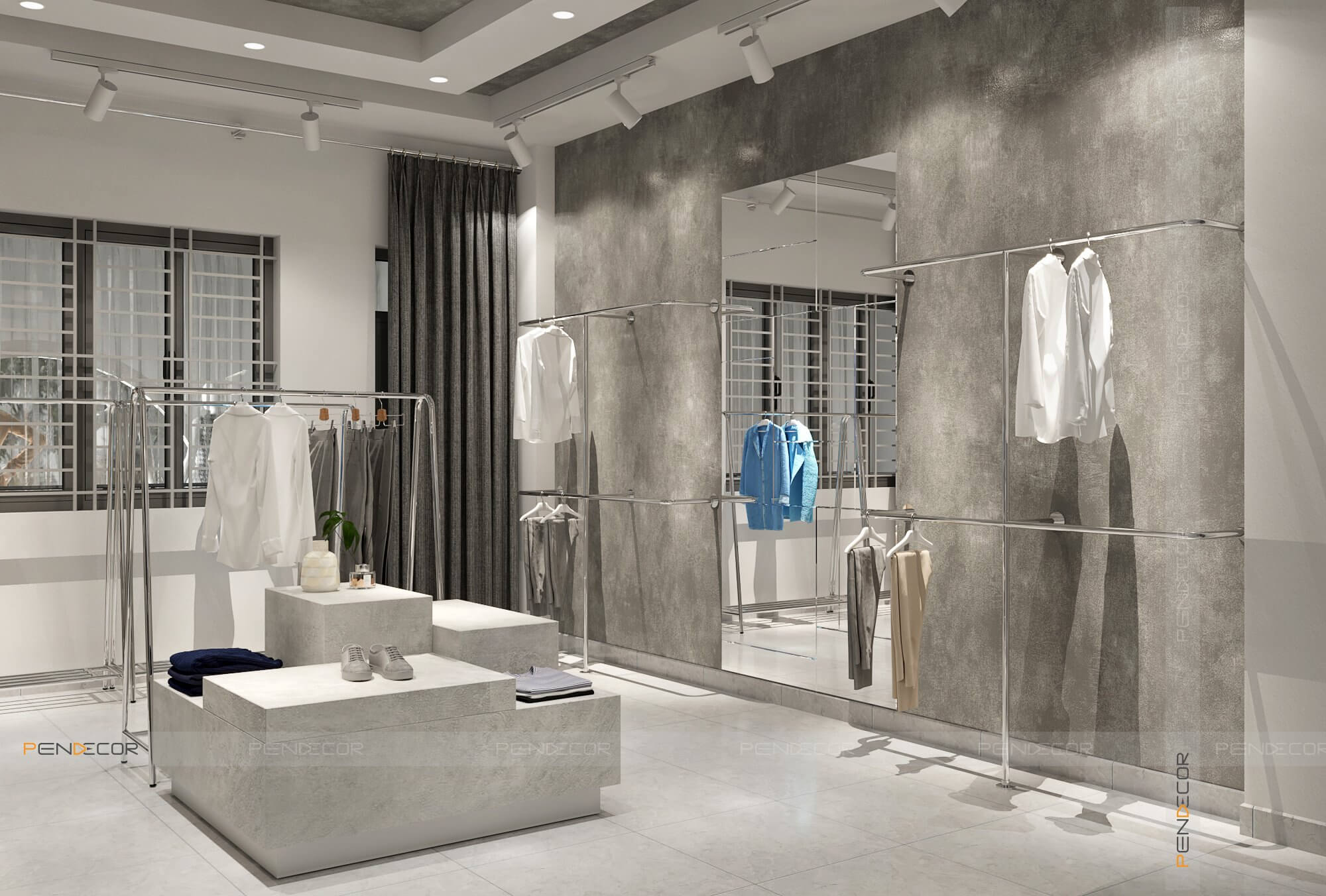 Thiết Kế Shop Thời Trang Nữ Trà My Boutique