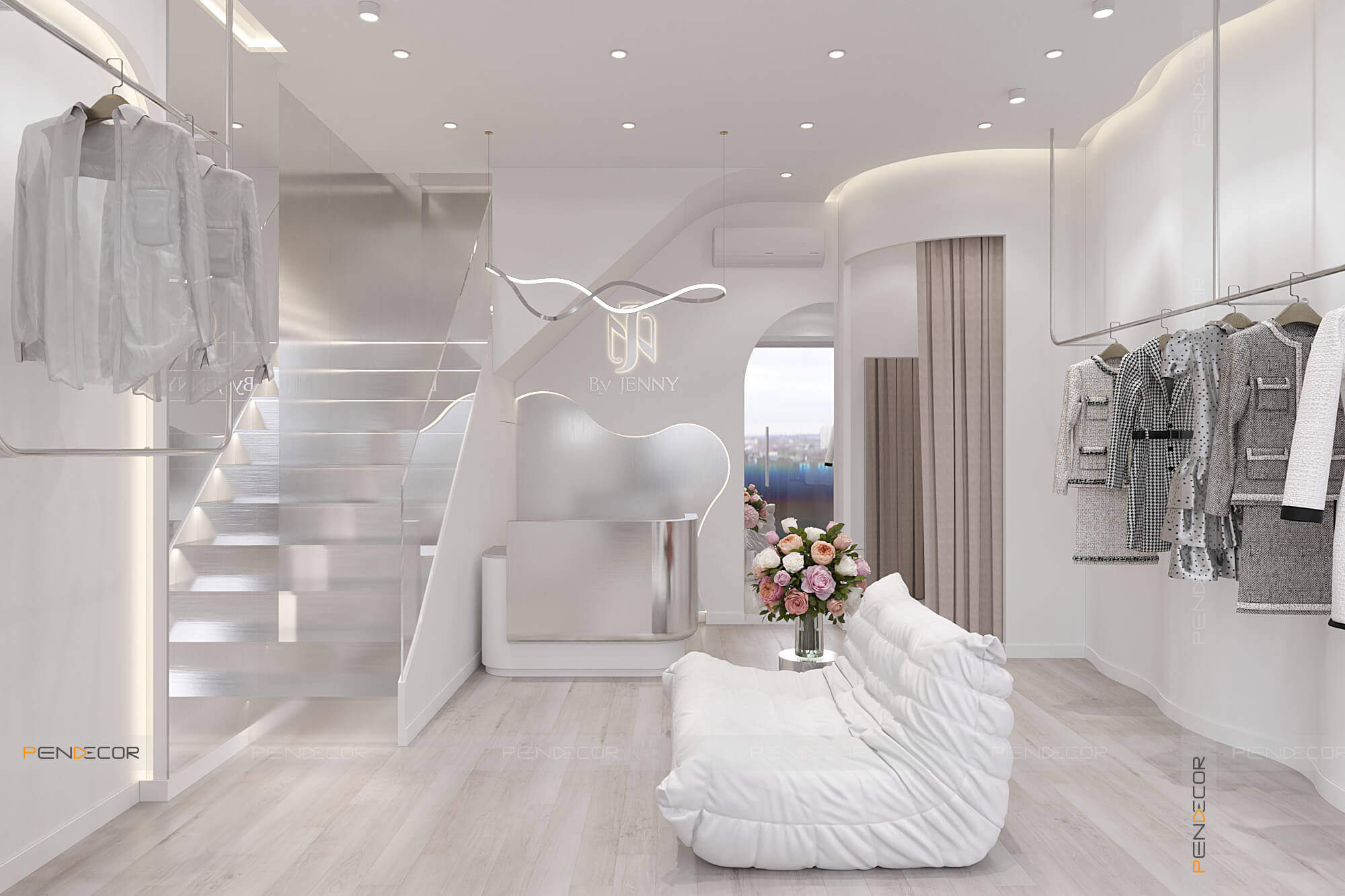 Thiết Kế Shop Thời Trang Nữ Jenny