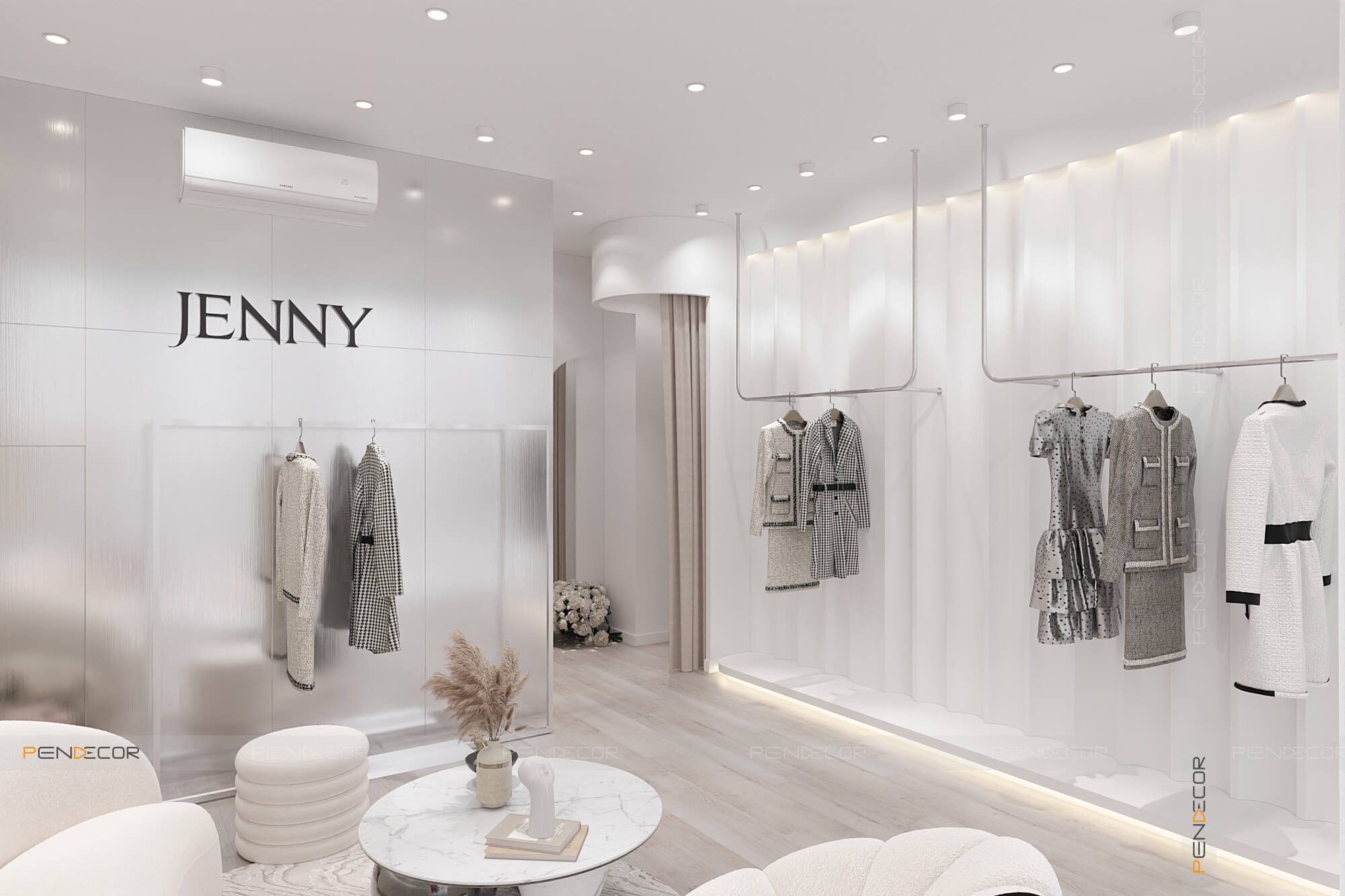 Thiết Kế Shop Thời Trang Nữ Jenny