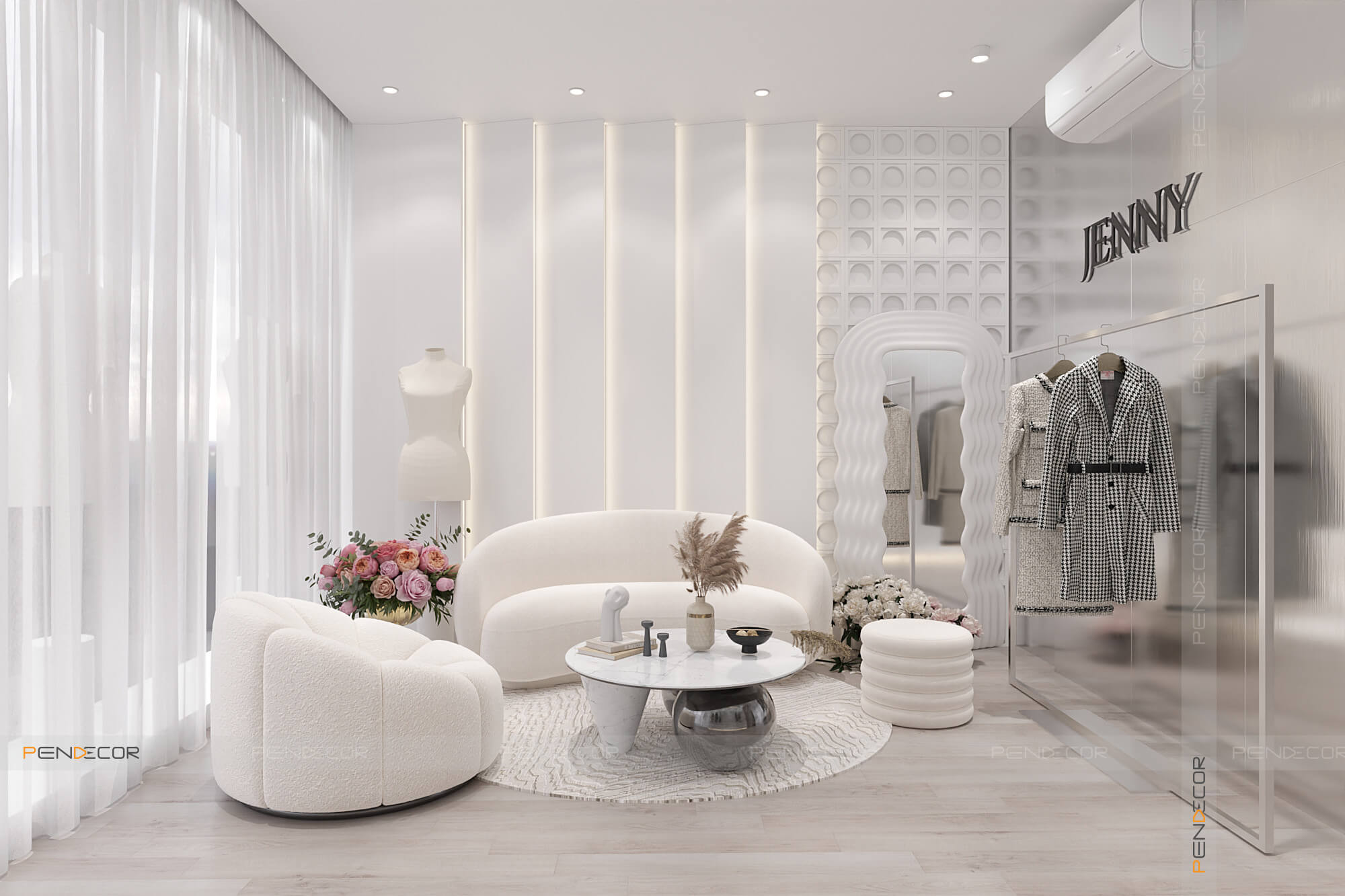 Thiết Kế Shop Thời Trang Nữ Jenny