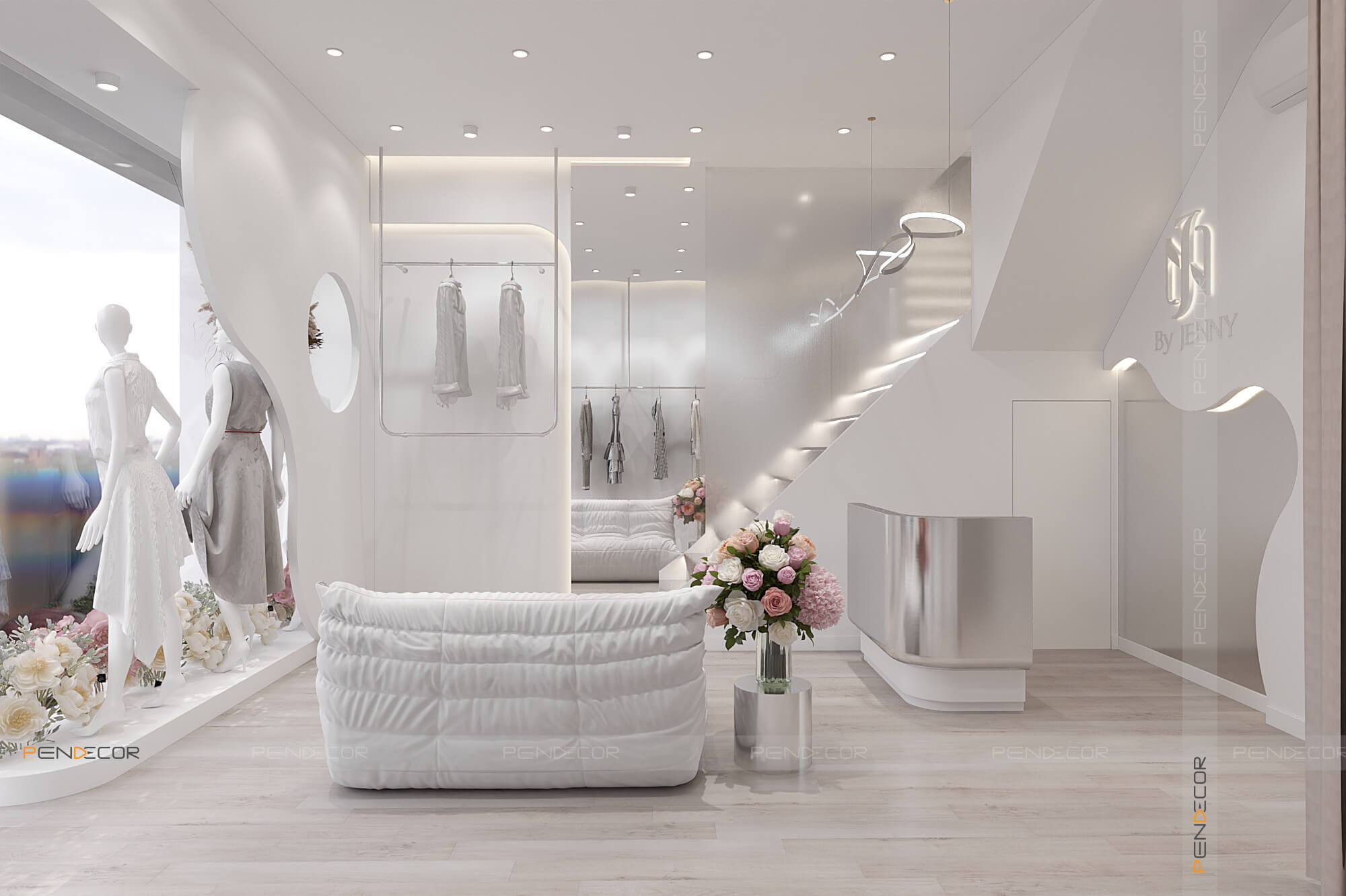 Thiết Kế Shop Thời Trang Nữ Jenny