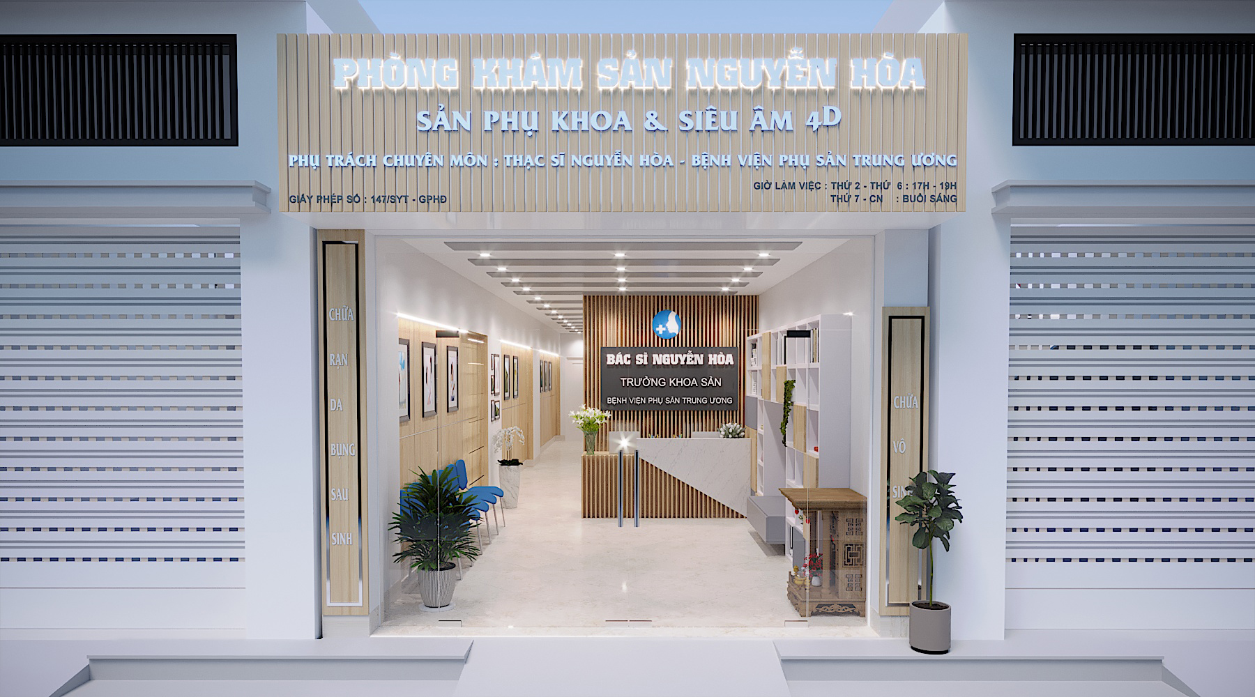 mẫu phòng khám răng đẹp Pendecor