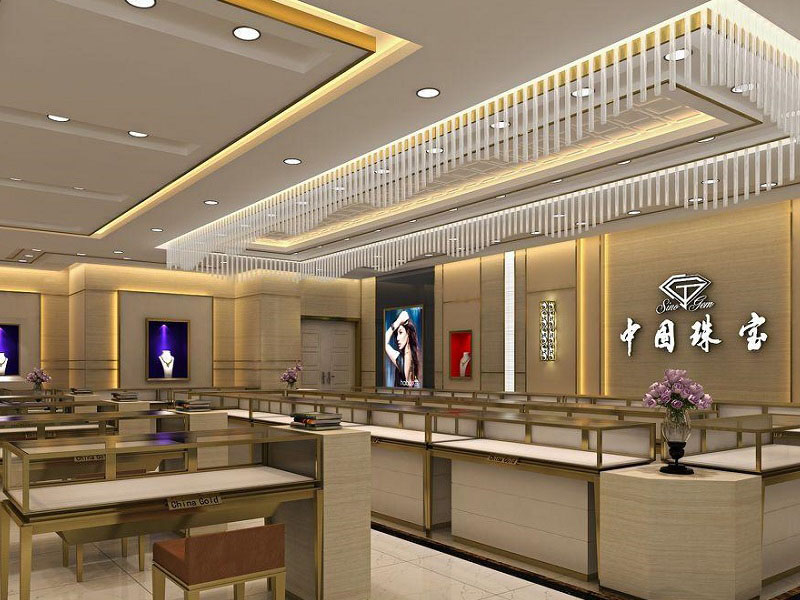 thiết kế nội thất tiệm vàng Pendecor