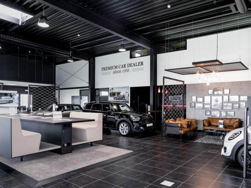 thiết kế showroom nội thất