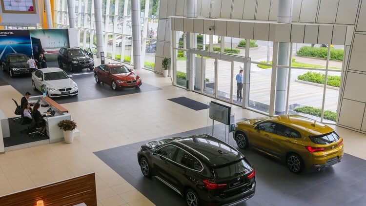 thiết kế nội thất showroom ô tô Pendecor