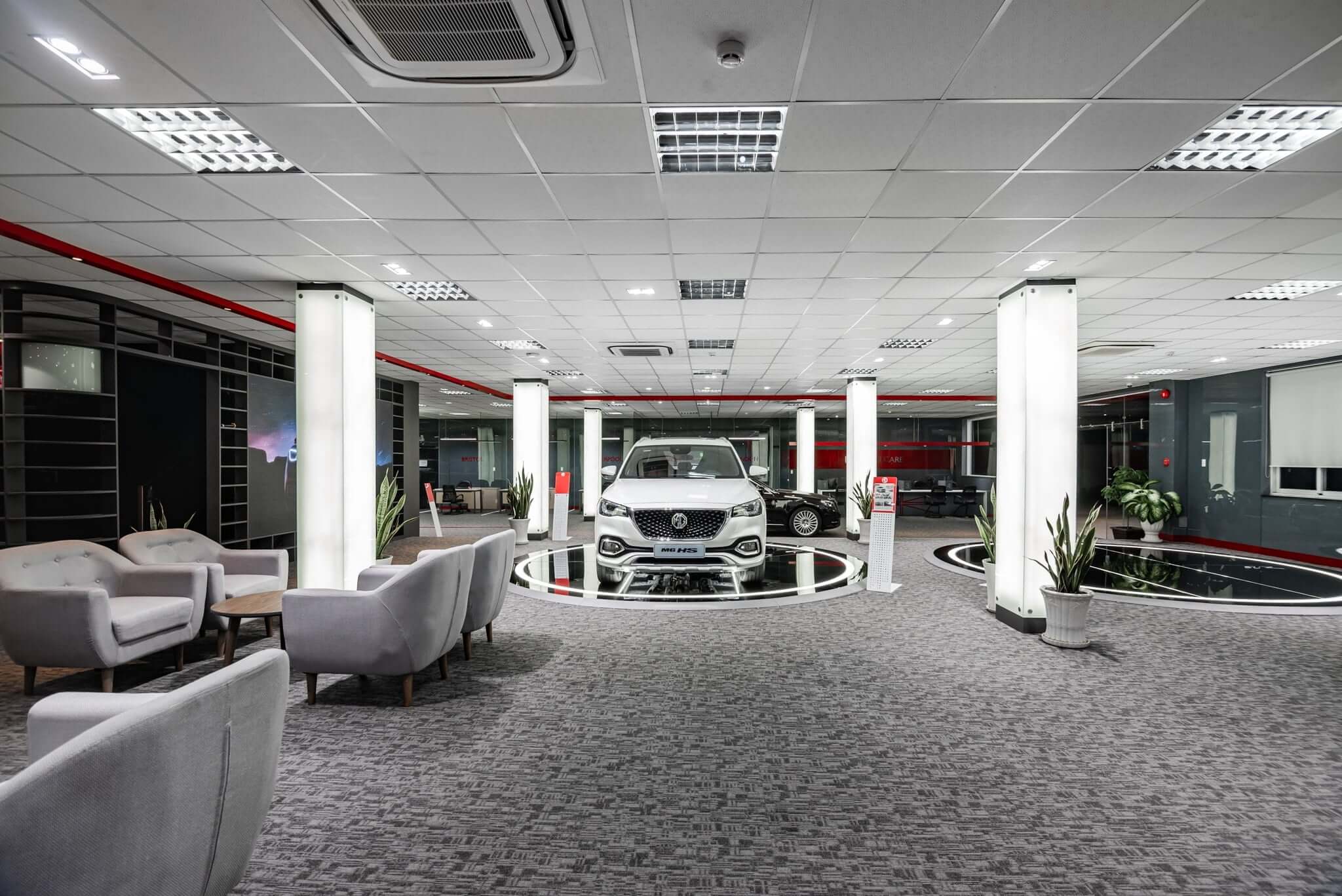 thiết kế showroom ô tô