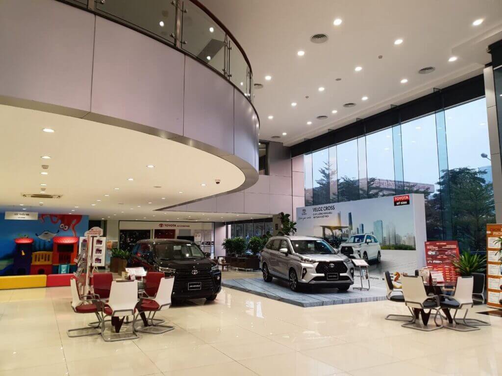 thiết kế showroom Pendecor