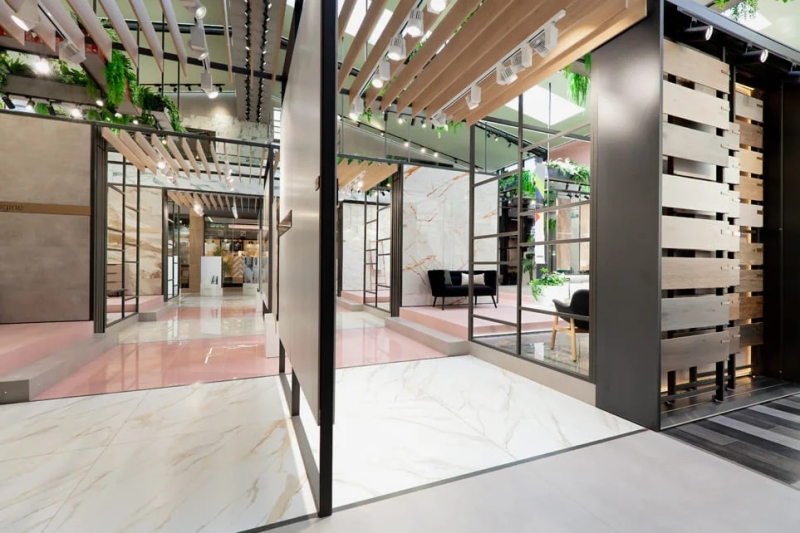 nguyên lý thiết kế showroom Pendecor