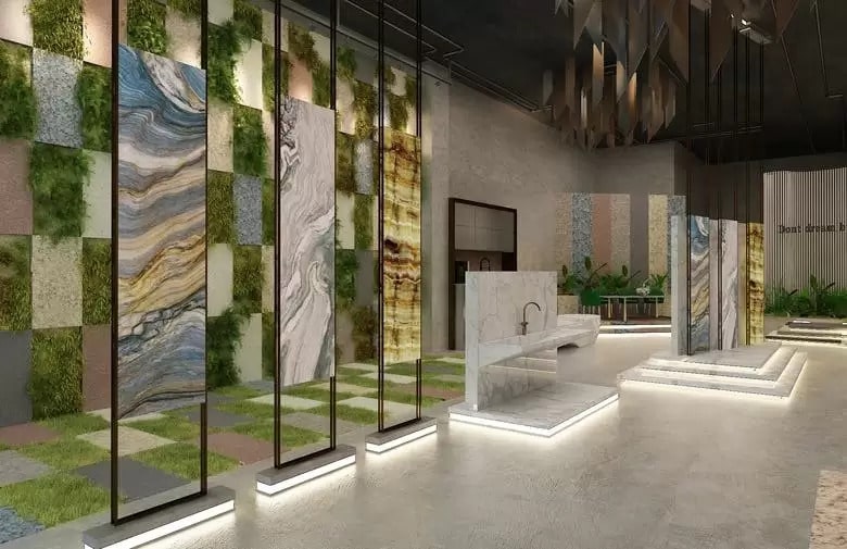 nguyên tắc thiết kế showroom Pendecor