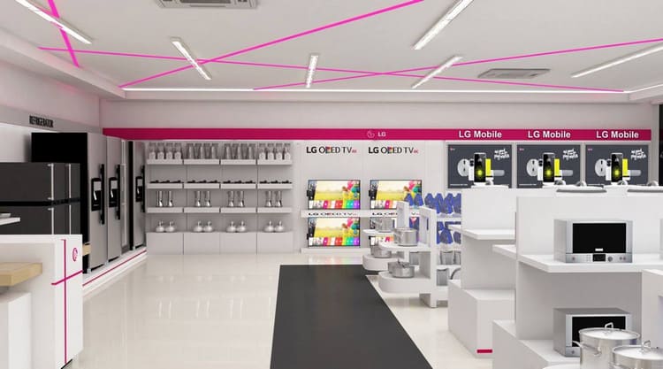 giá thiết kế showroom Pendecor