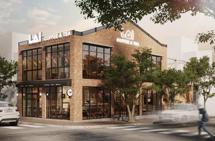 mặt tiền quán cafe Pendecor