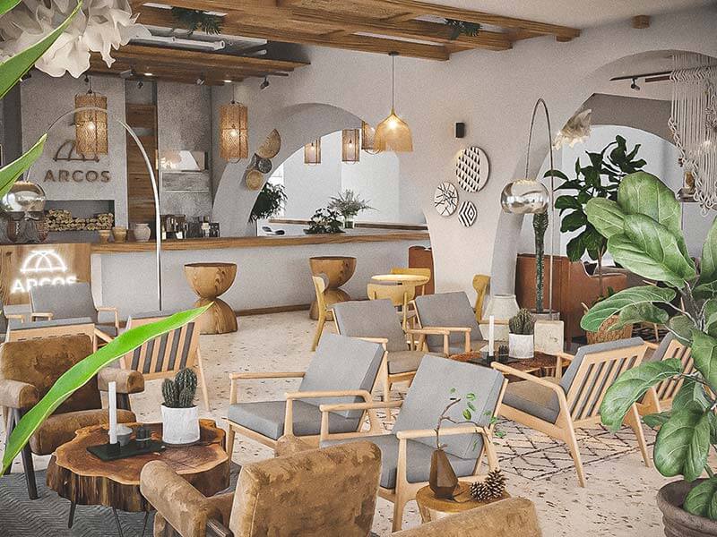 mặt tiền quán cafe Pendecor