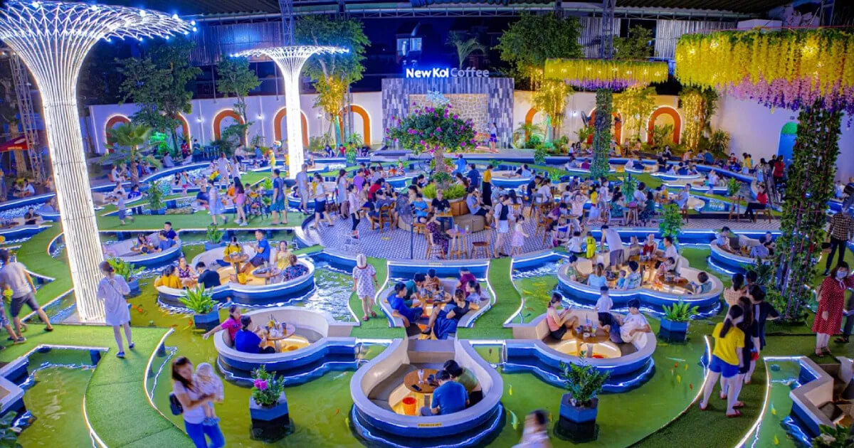 thiết kế quán cafe đẹp Pendecor