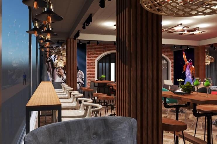 thiết kế nội thất quán cafe Pendecor