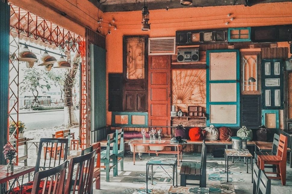 cafe cóc mẫu thiết kế quán cafe vỉa hè Pendecor