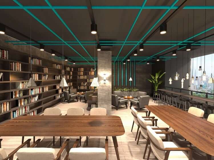 thiết kế quán cà phê Pendecor