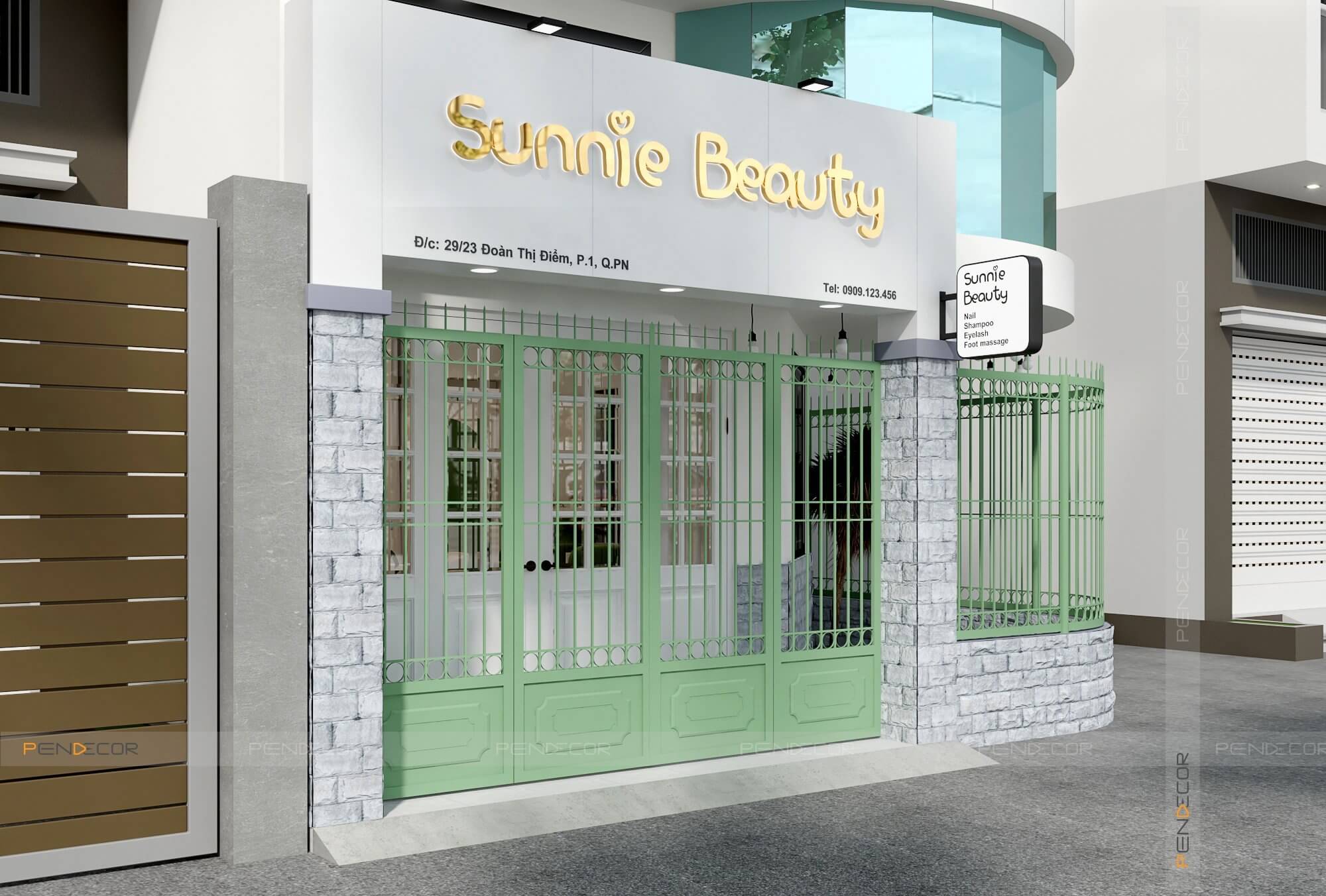 Thiết Kế Spa Sunnie Beauty
