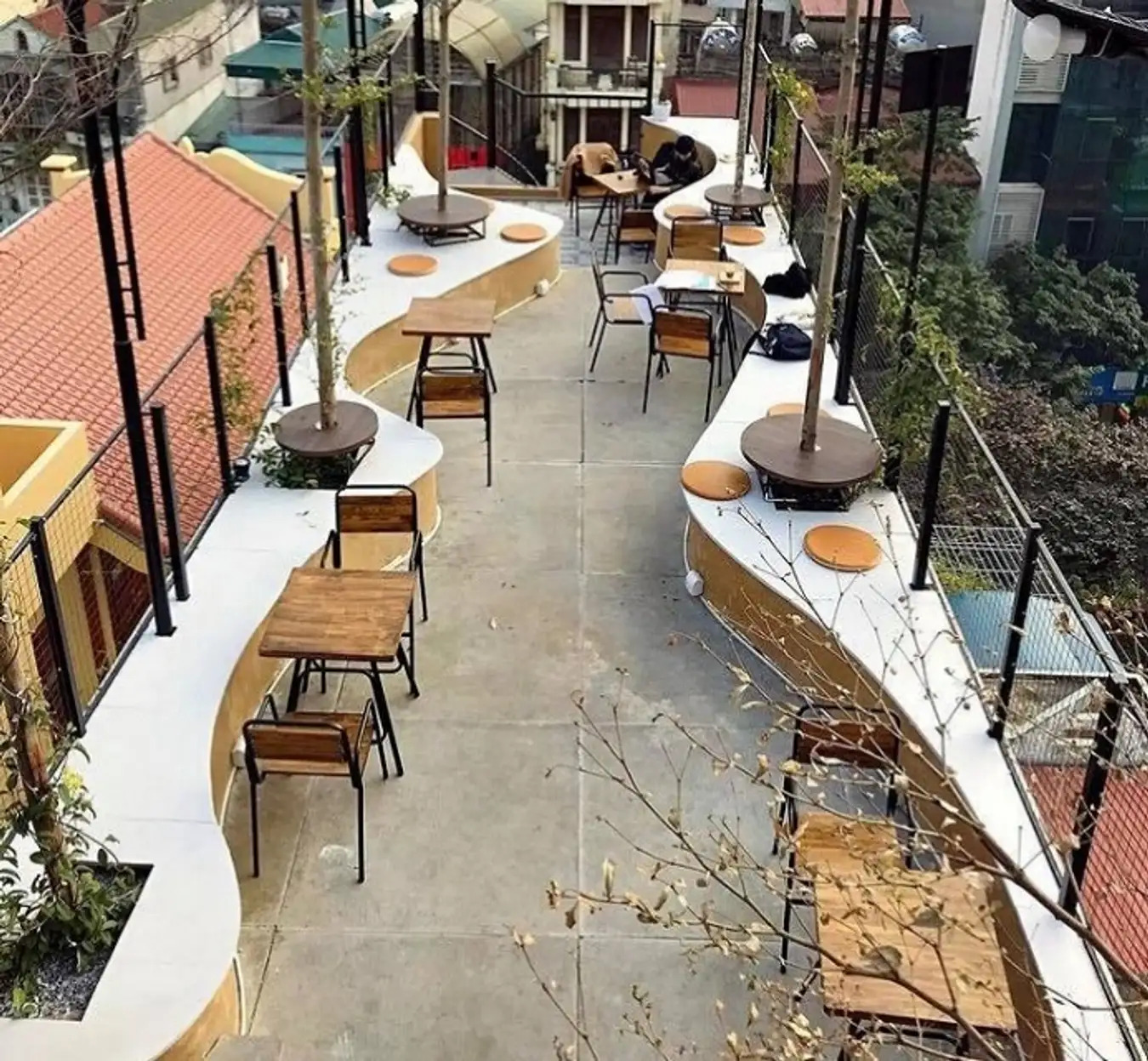 thi công quán cà phê Pendecor