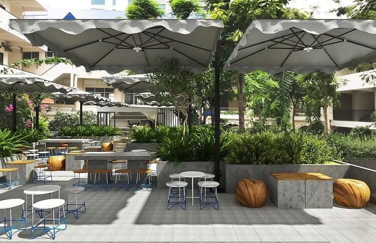 giá thiết kế quán cà phê Pendecor