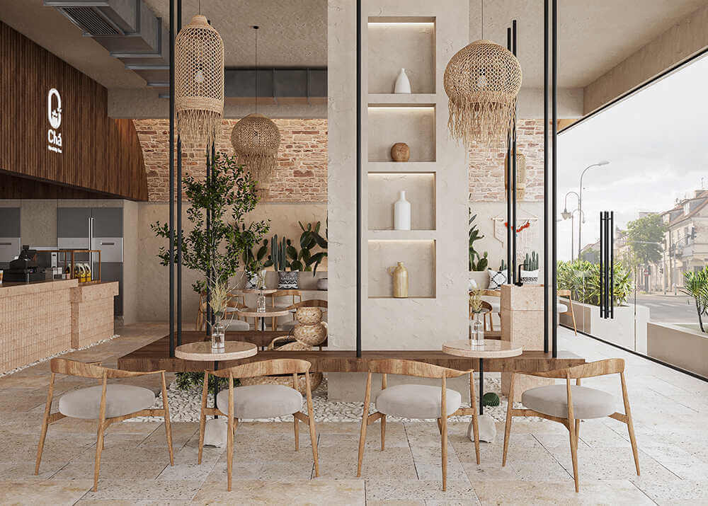 thiet ke quan cafe mini Pendecor