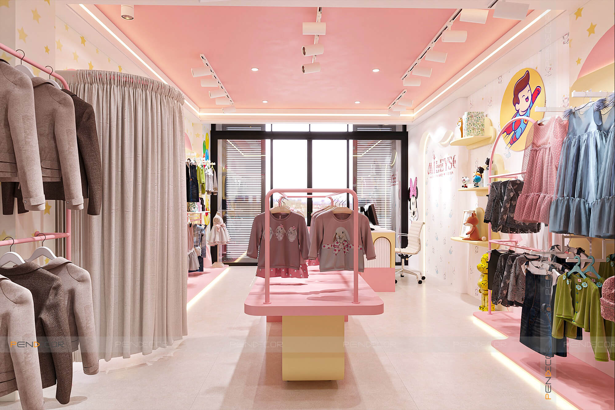 Thiết Kế Shop Quần Áo Nữ MileySC