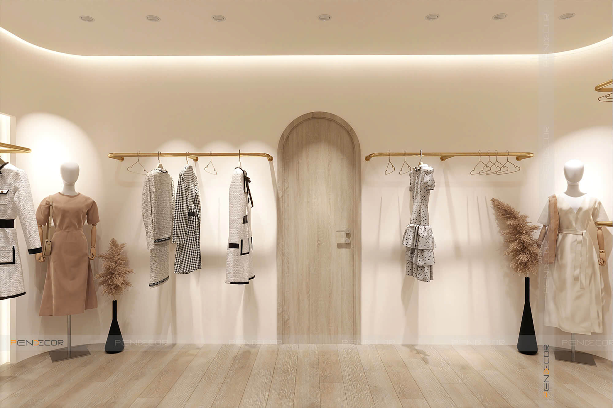 Thiết Kế Shop Thời Trang Nữ Hong Vic