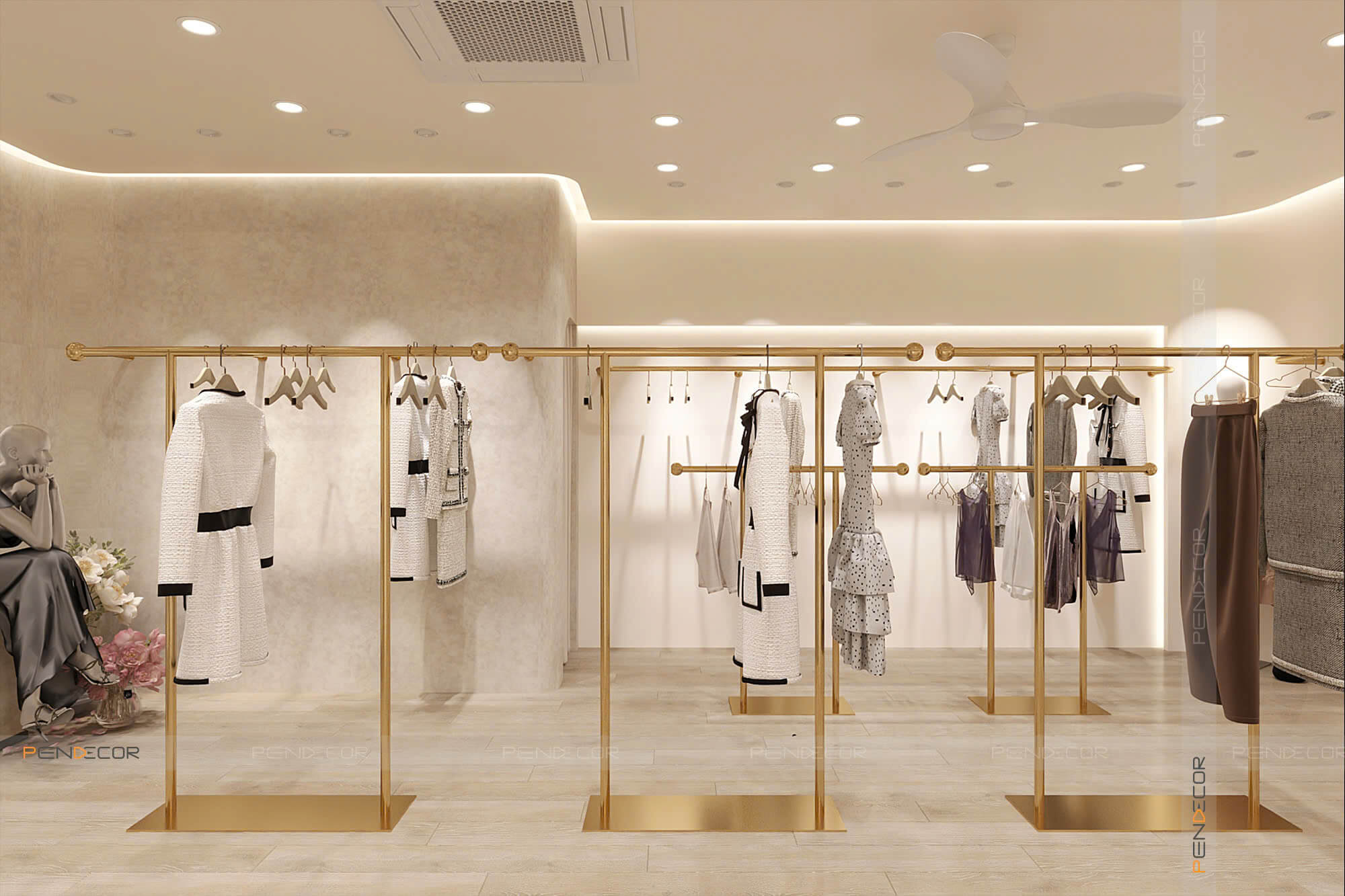 Thiết Kế Shop Thời Trang Nữ Hong Vic