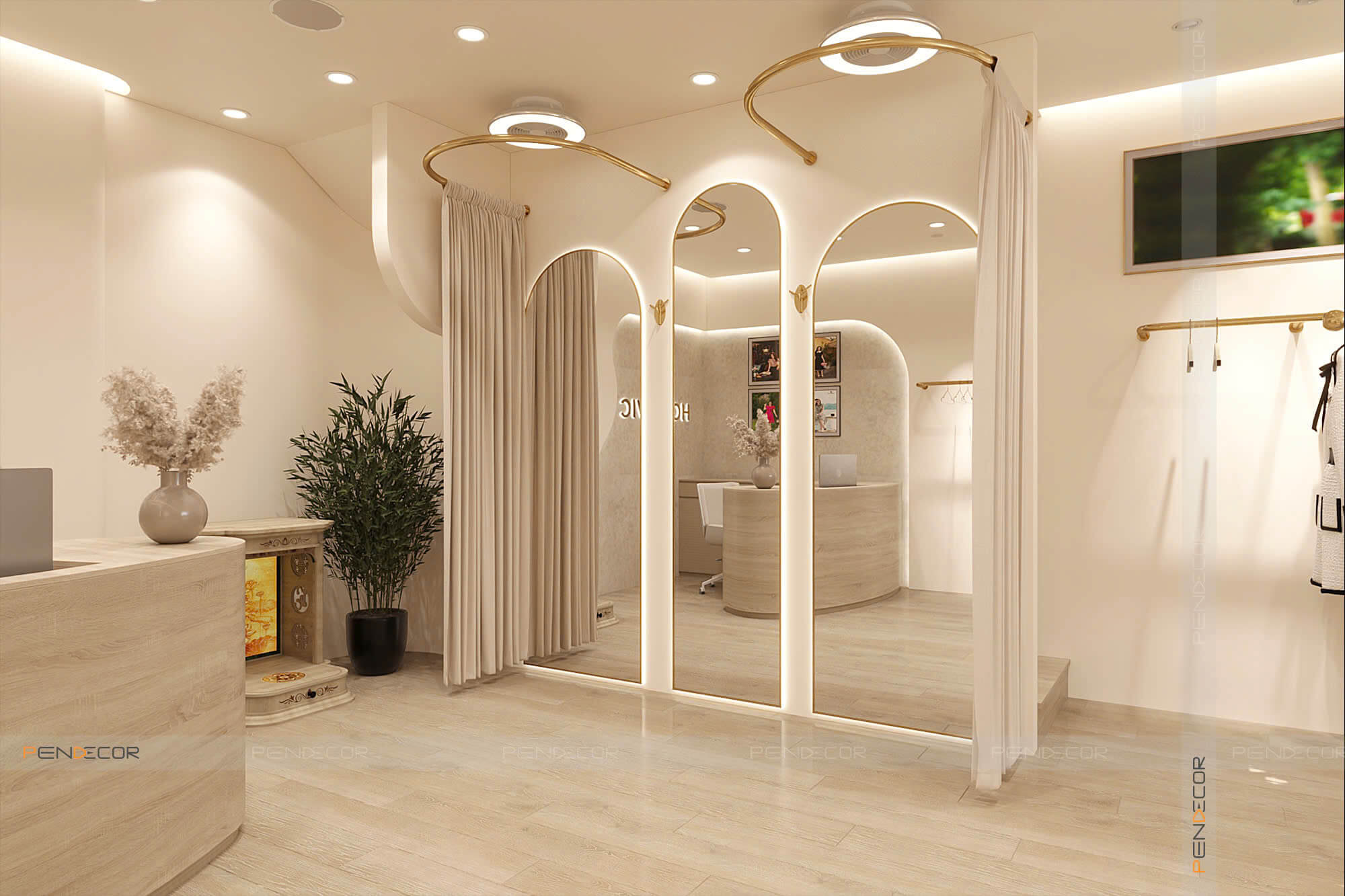 Thiết Kế Shop Thời Trang Nữ Hong Vic