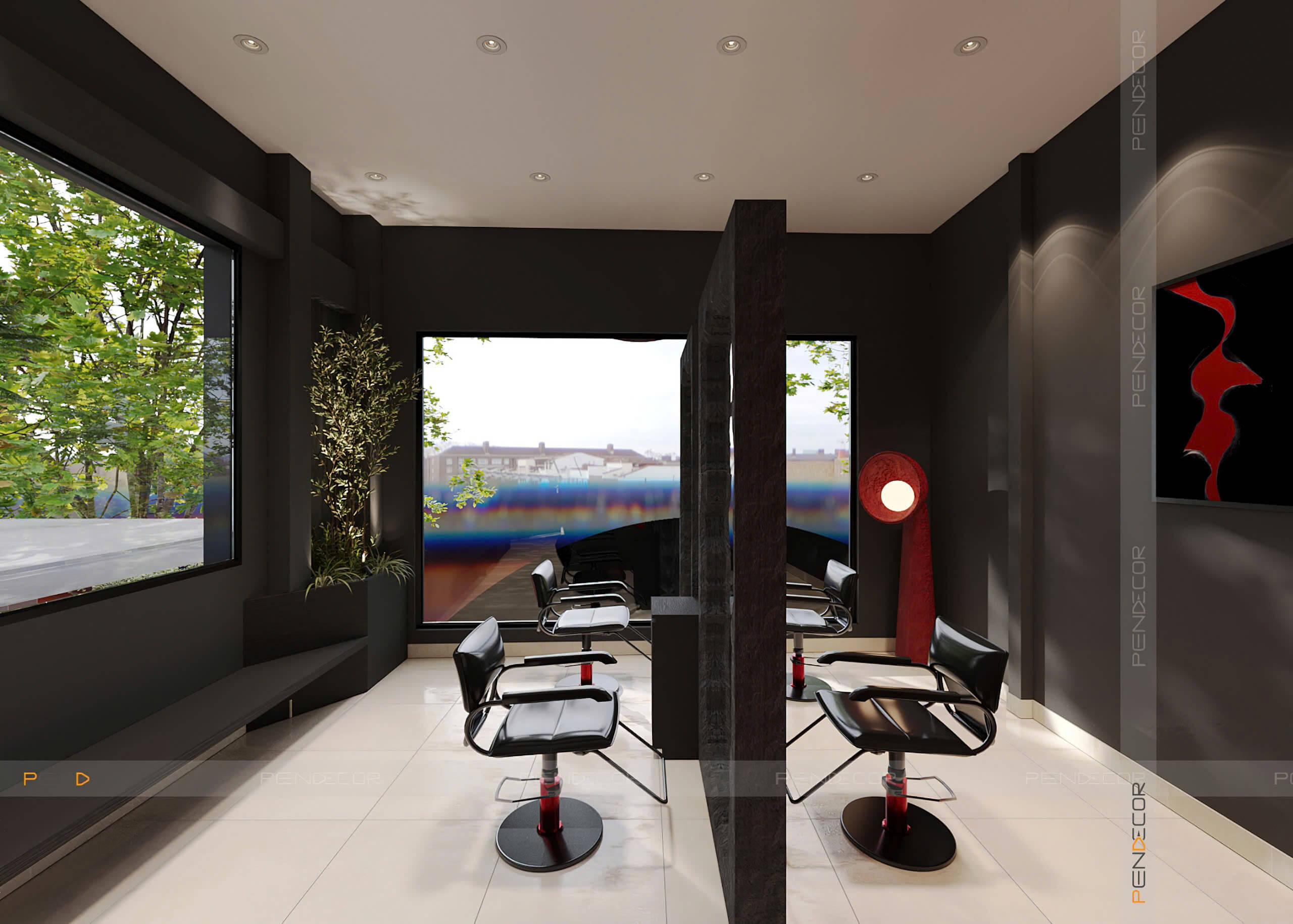 Thiết Kế Salon Tóc Bling Hair Studio (Tân Bình)