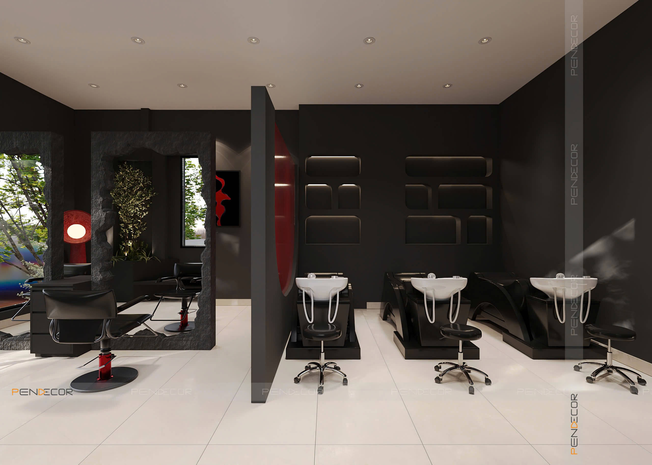 Thiết Kế Salon Tóc Bling Hair Studio (Tân Bình)