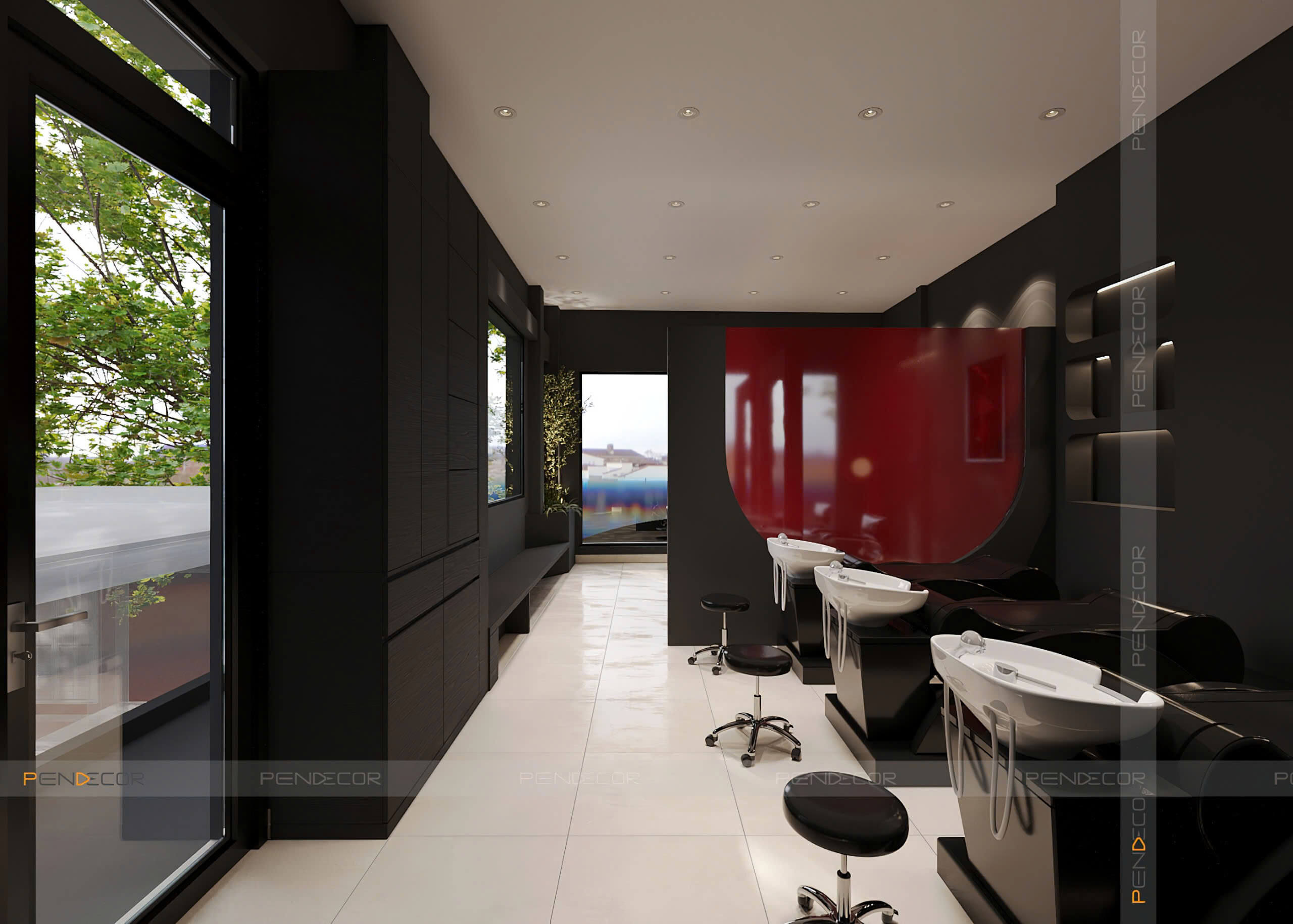 Thiết Kế Salon Tóc Bling Hair Studio (Tân Bình)