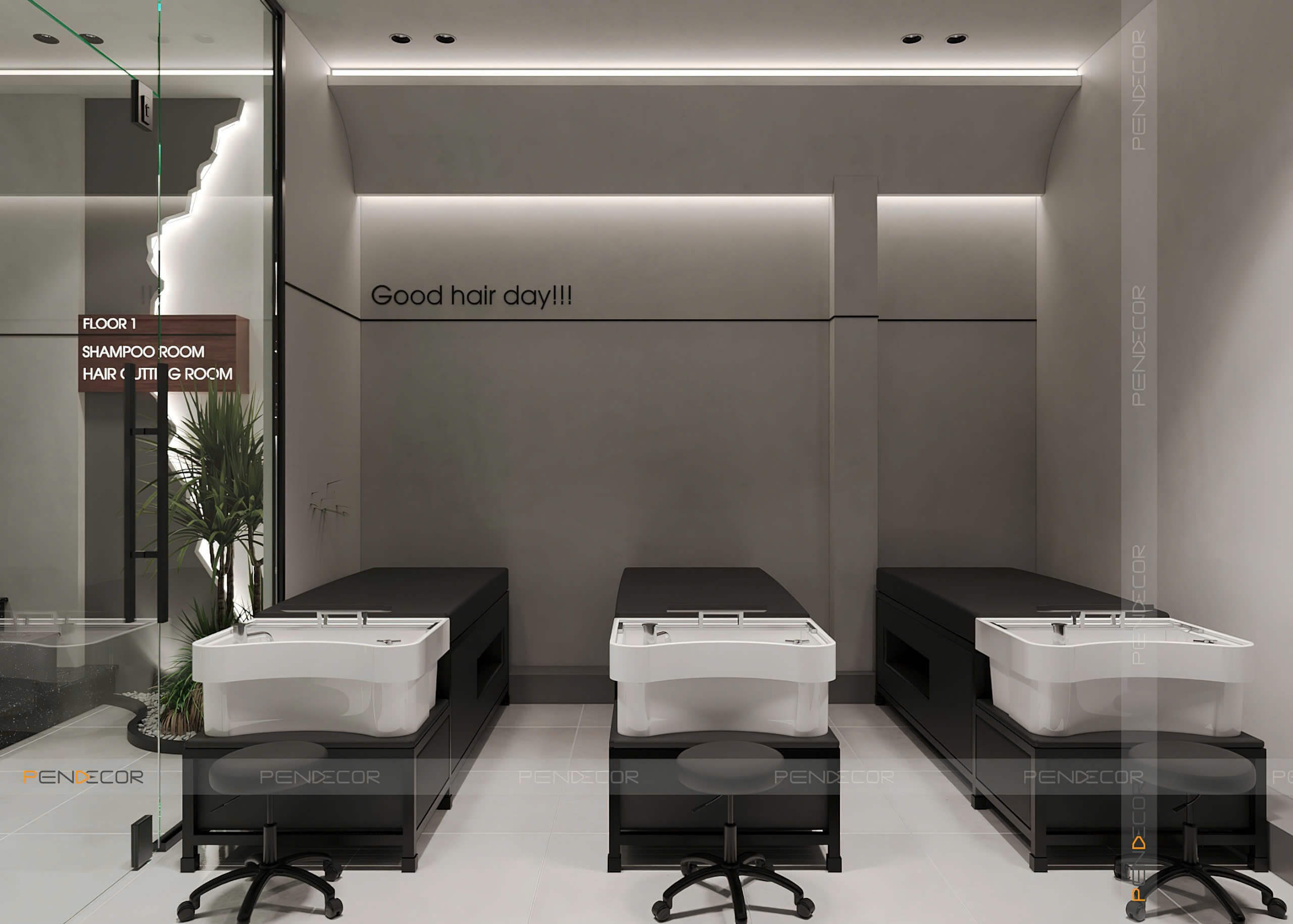 Thiết Kế Salon Tóc Siyu