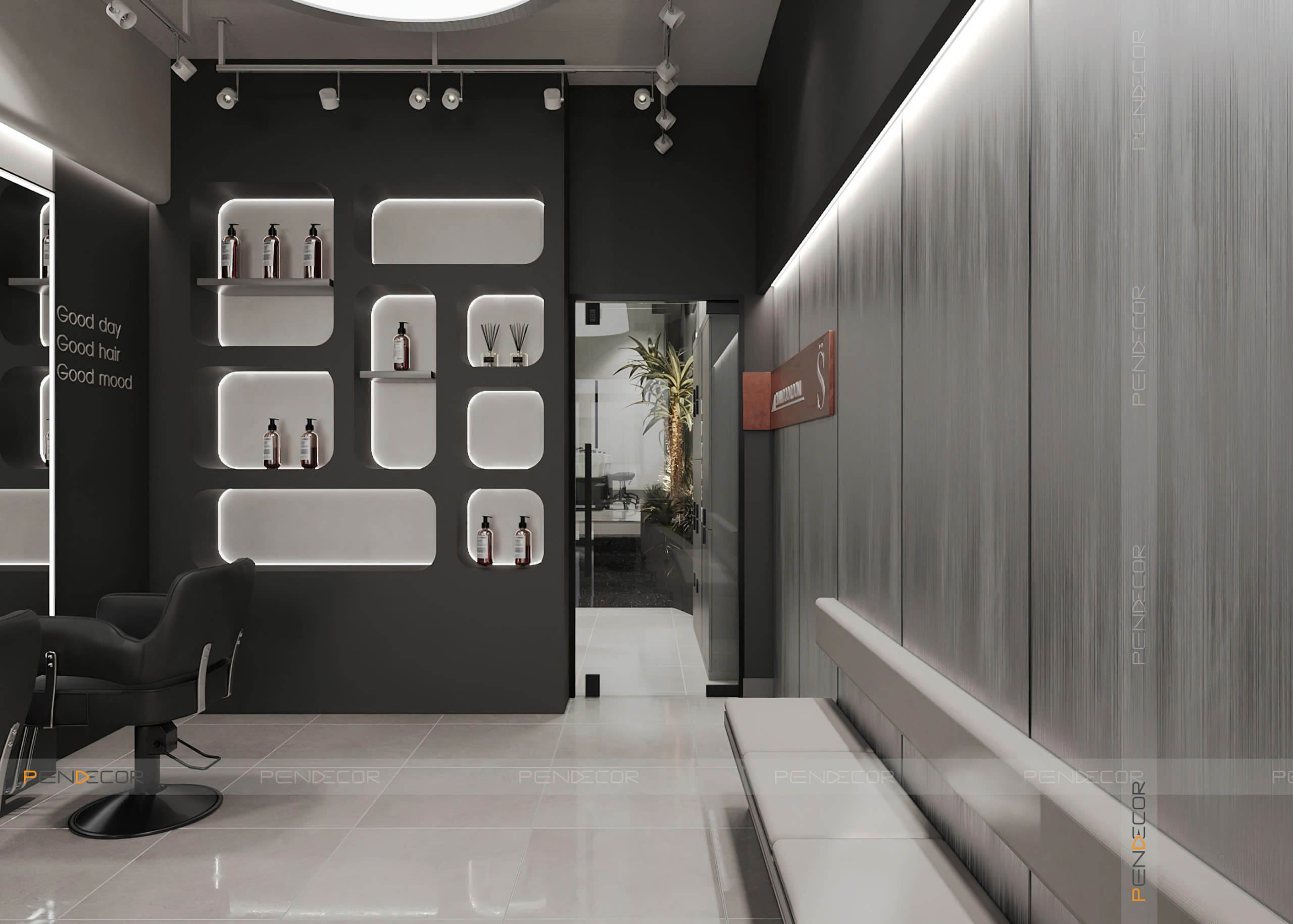 Thiết Kế Salon Tóc Siyu