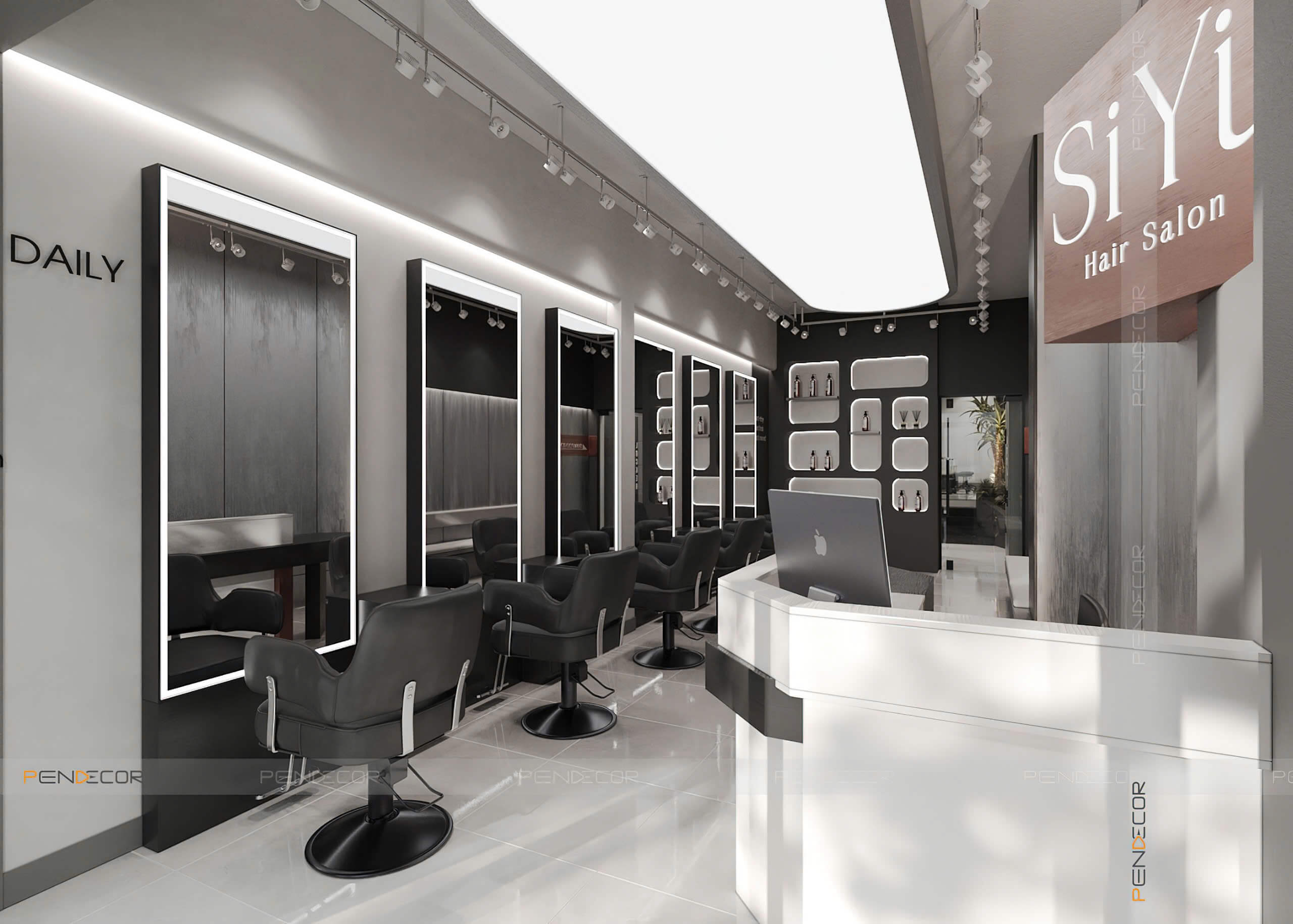 Thiết Kế Salon Tóc Siyu