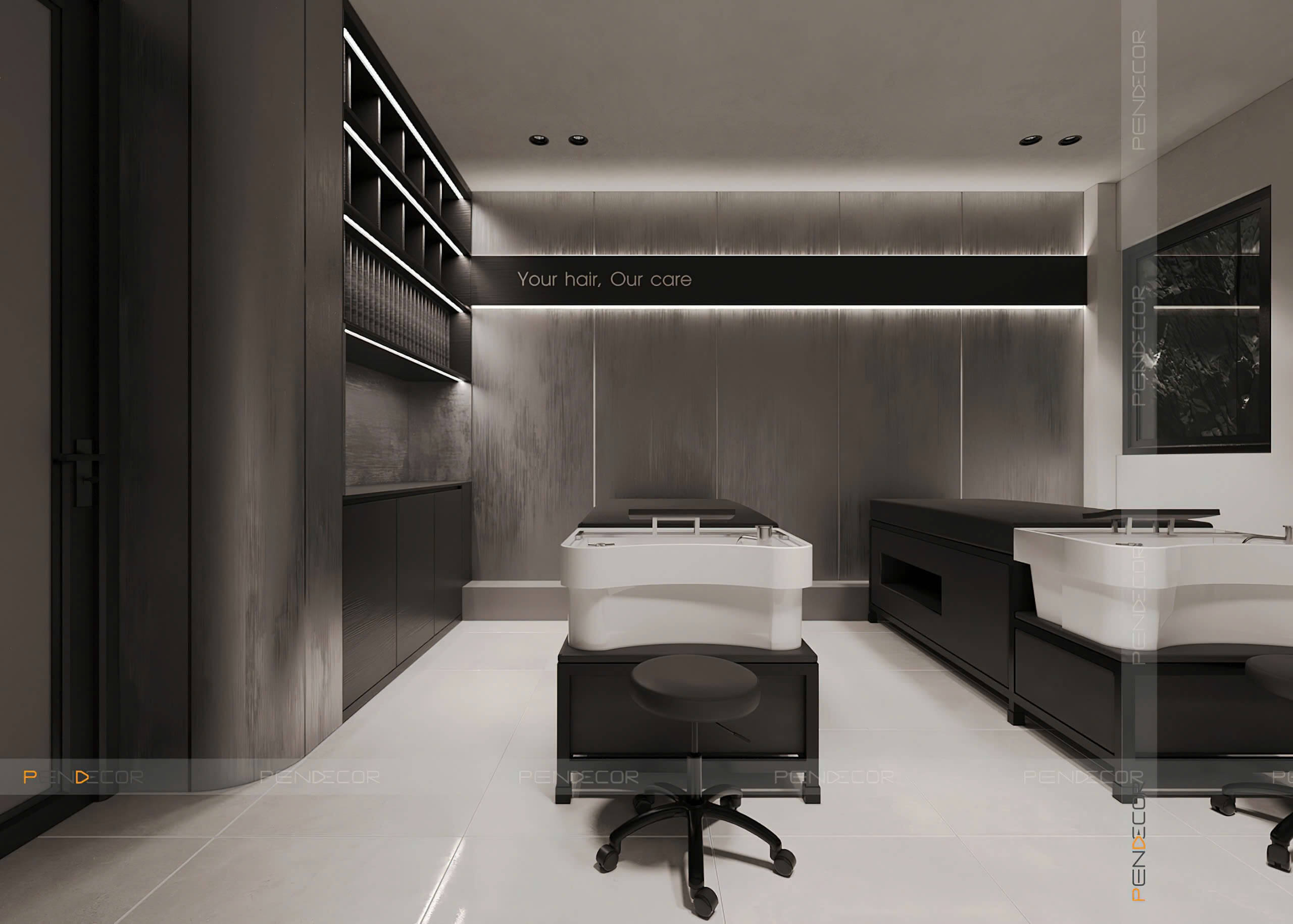 Thiết Kế Salon Tóc Siyu