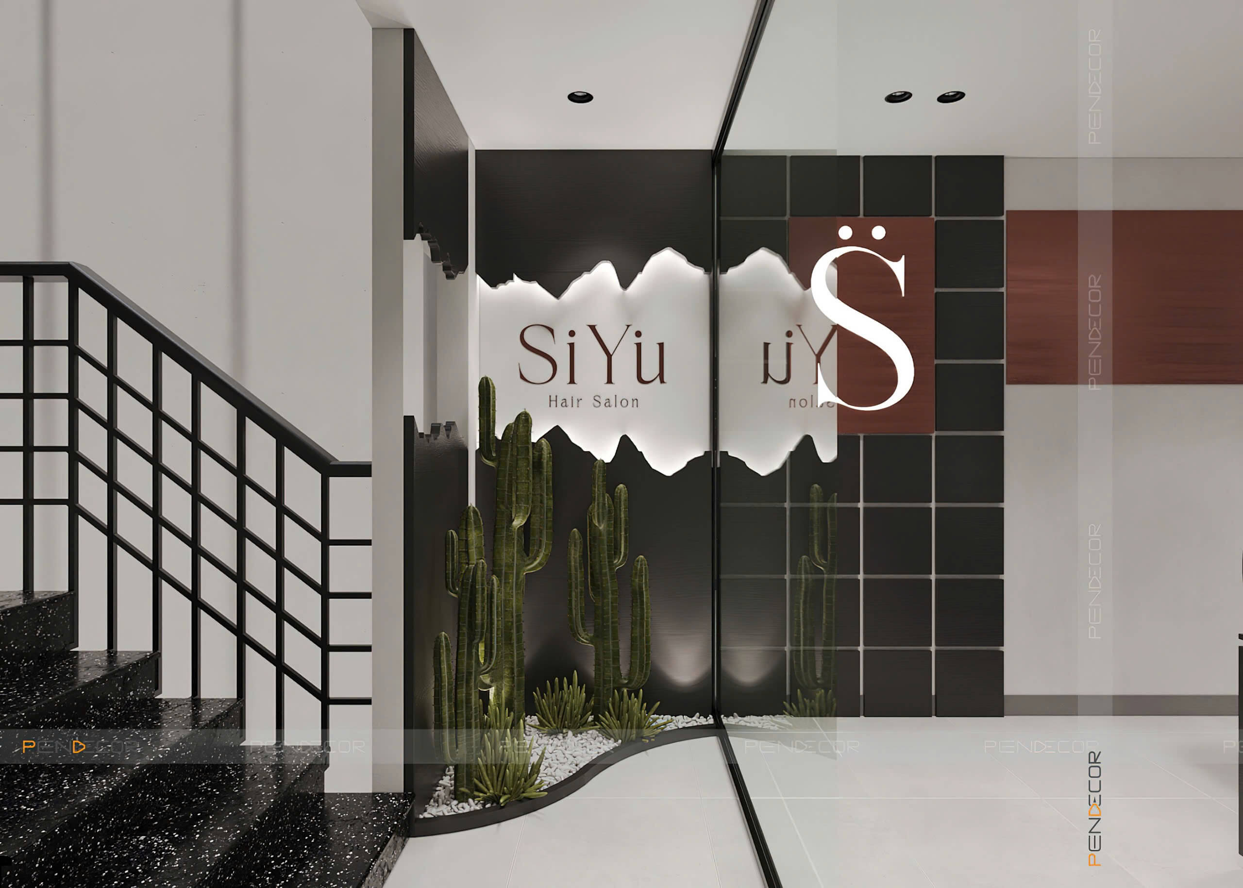 Thiết Kế Salon Tóc Siyu