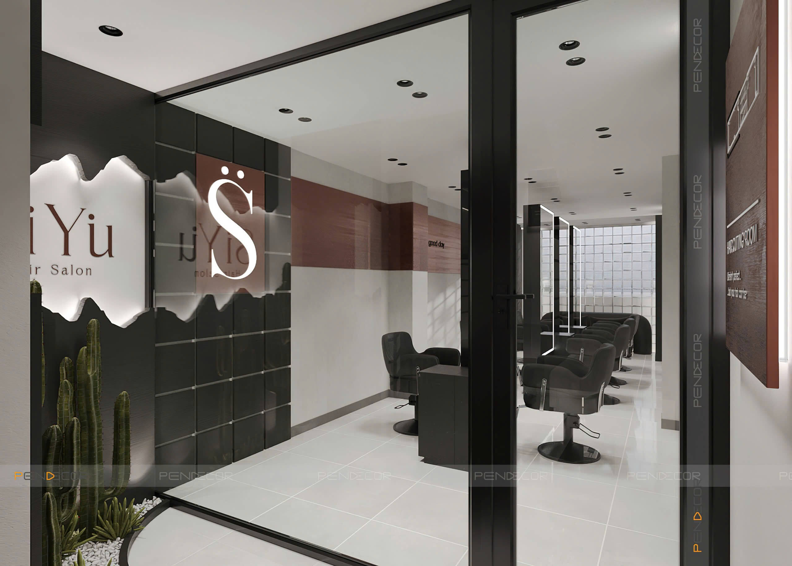 Thiết Kế Salon Tóc Siyu