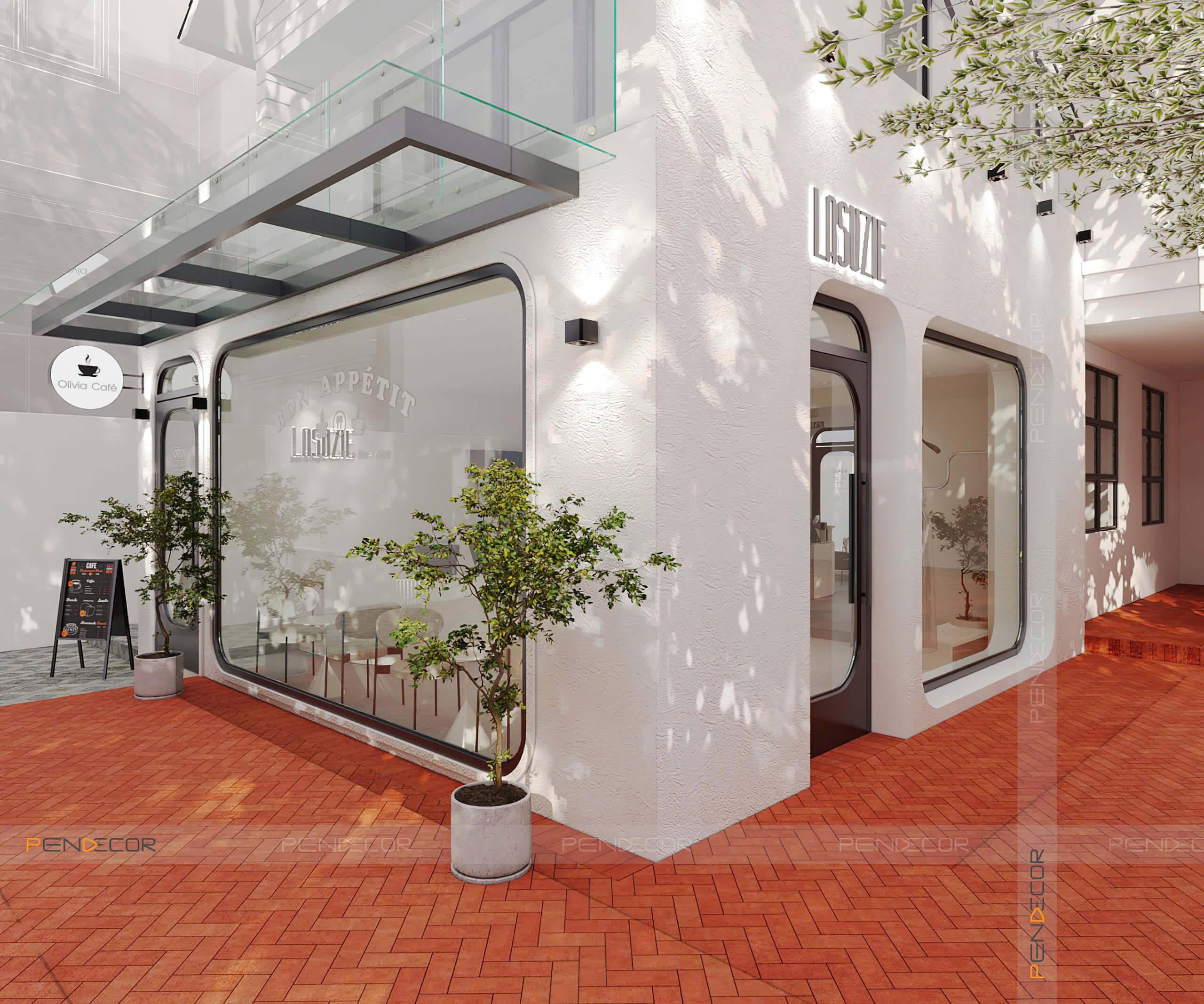 Thiết Kế Shop Quần Áo Nữ Lasuzie